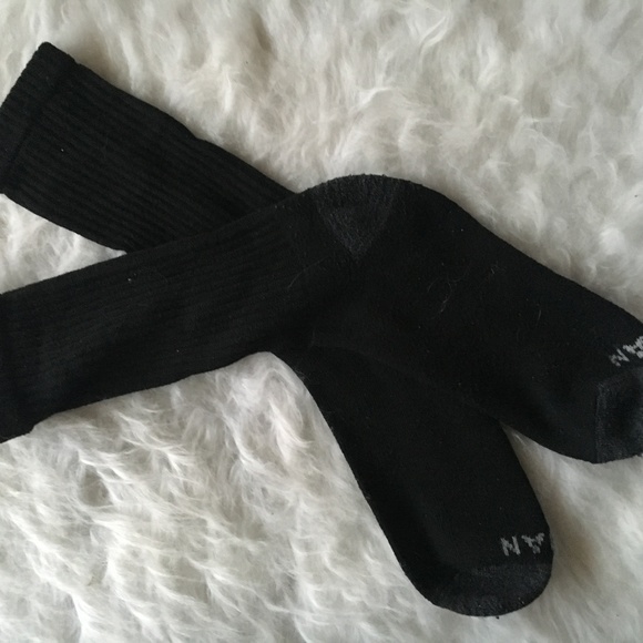 Gildan Other - Gildan Black & Grey Heel Crew Men's Socks (6 Pack)